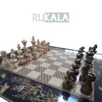 مهره شطرنج چوبی کد 100050