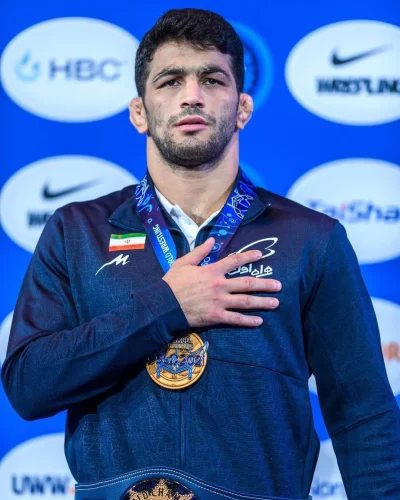 بولدوزر کشتی جهان رکورد دار شد / تاریخ سازی حسن یزدانی در ورزش ایران
